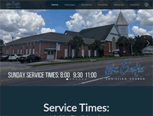 Tablet Screenshot of lakeeustischristian.com